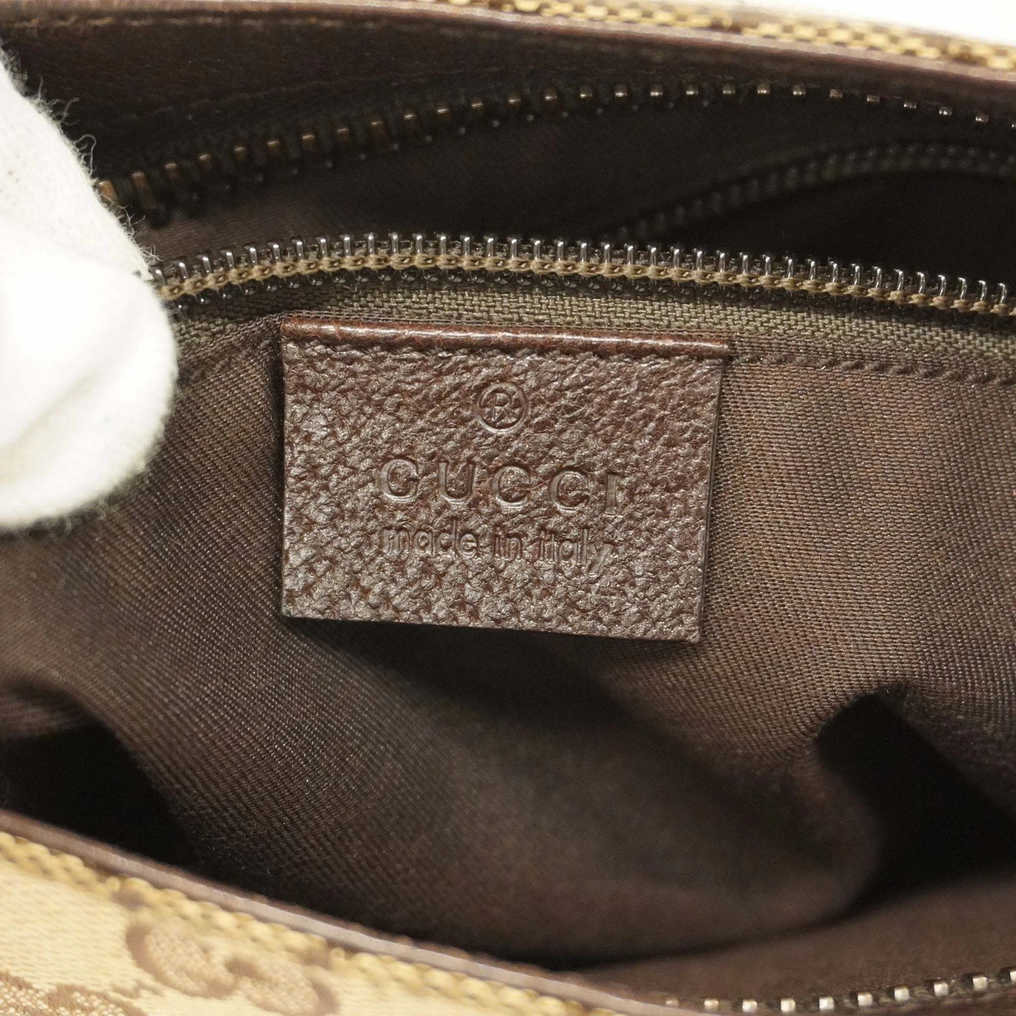 GUCCI  GG Canvas Shoulder Bag 122793 Women's Shoulder Bag Beige,Brown