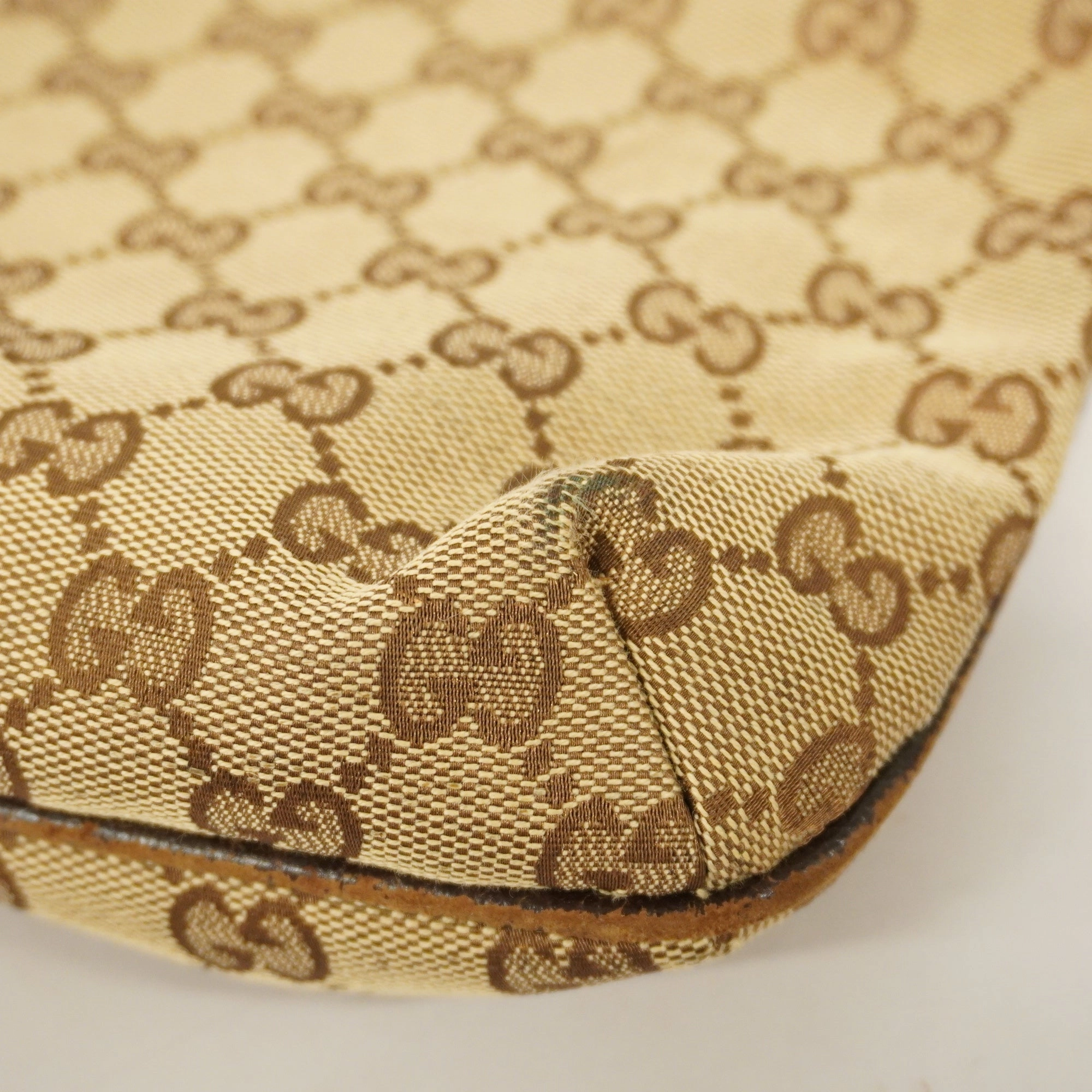 GUCCI  GG Canvas Shoulder Bag 122793 Women's Shoulder Bag Beige,Brown