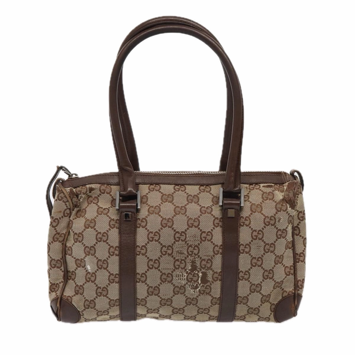 GUCCI GG Canvas Shoulder Bag 2Set Beige Black 1941