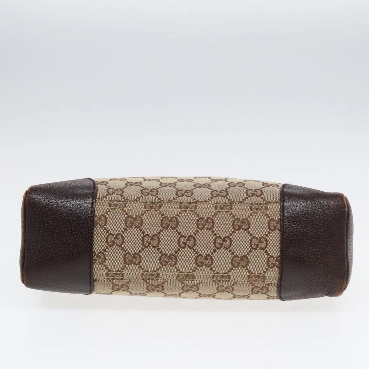 GUCCI GG Canvas Shoulder Bag Beige 114273  84223