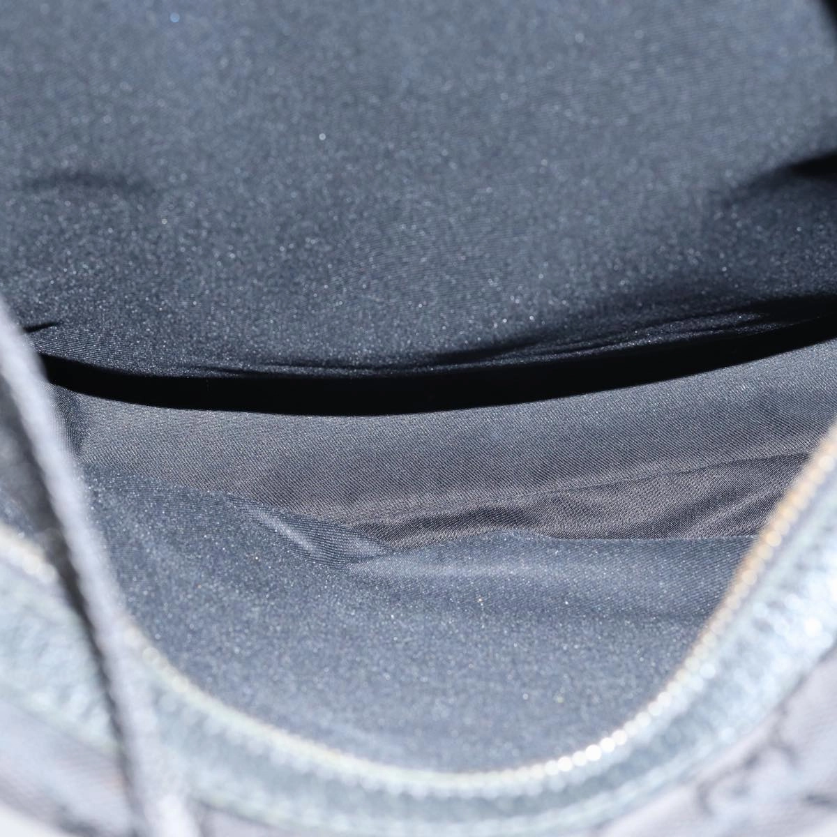 GUCCI GG Canvas Shoulder Bag Black 131211  ki4683