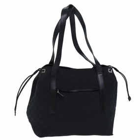 Gucci Gg Canvas Shoulder Bag Black