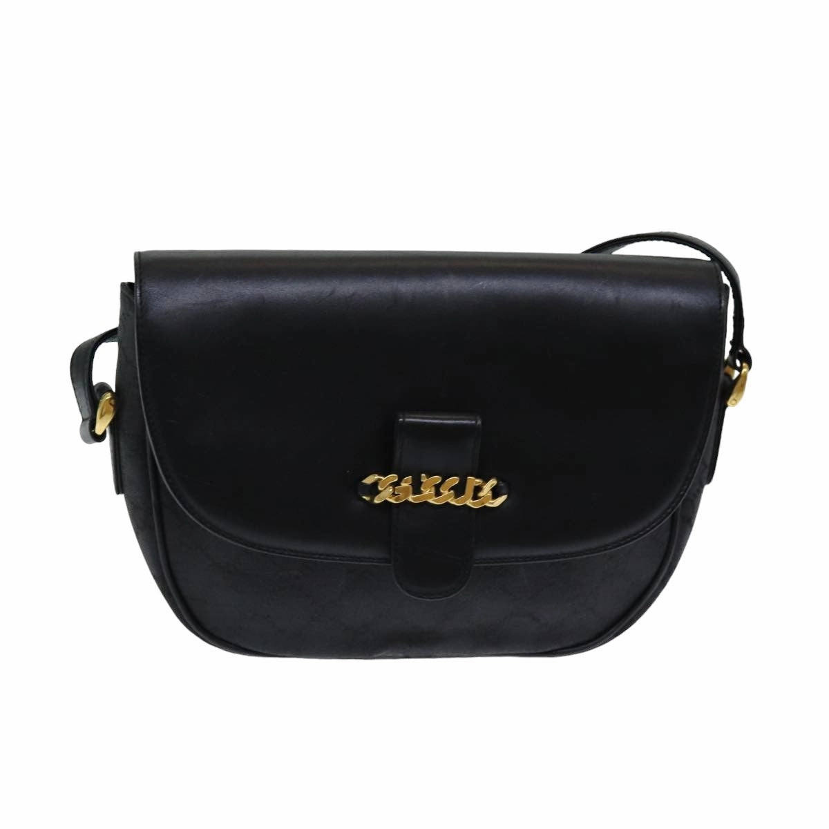 GUCCI GG Canvas Shoulder Bag Black  ep4943