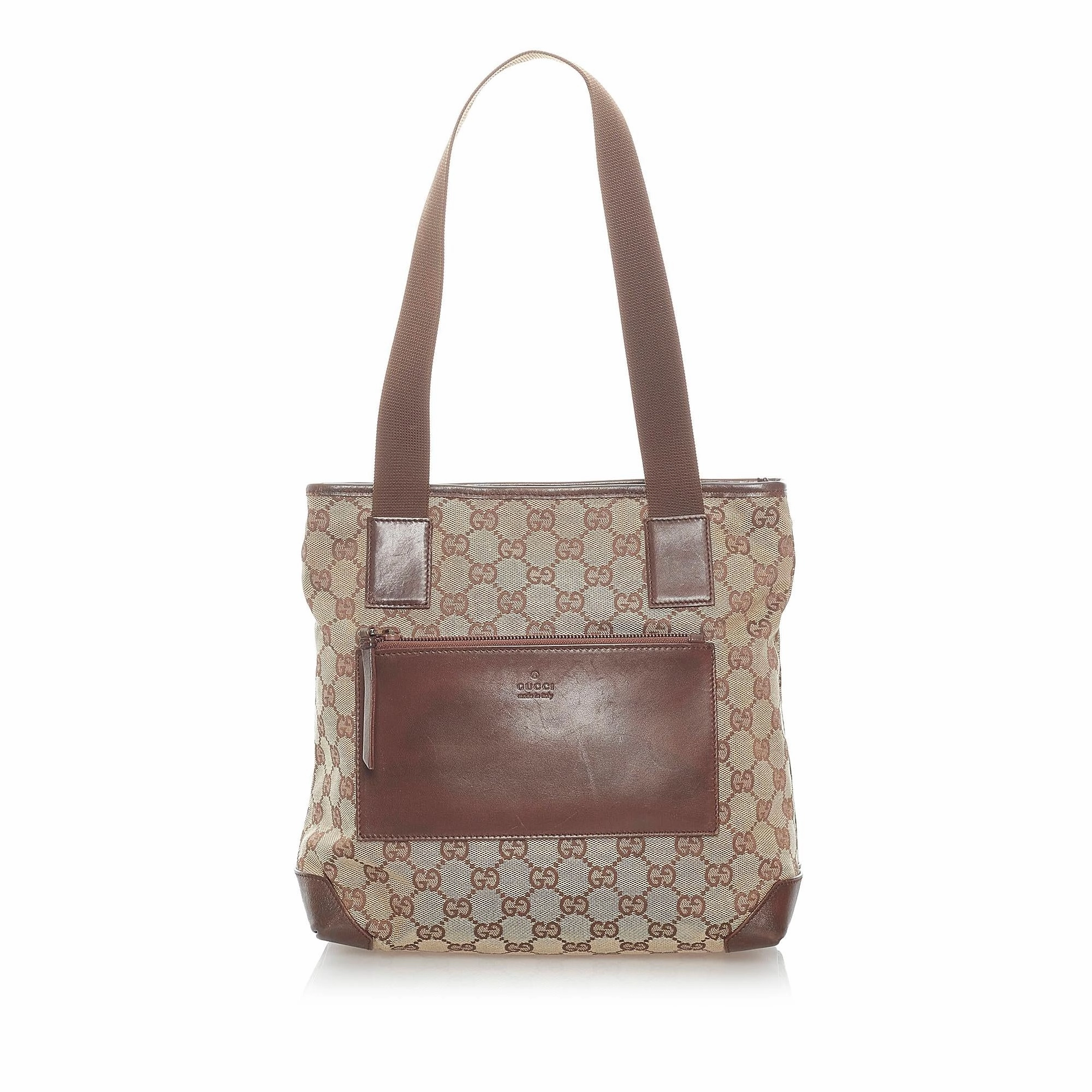 Gucci GG Canvas Shoulder Bag (SHG-31605)