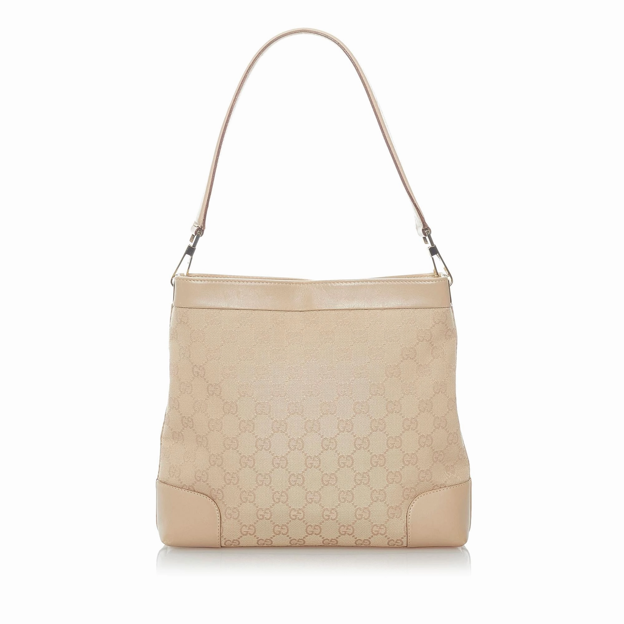 Gucci GG Canvas Shoulder Bag (SHG-32853)
