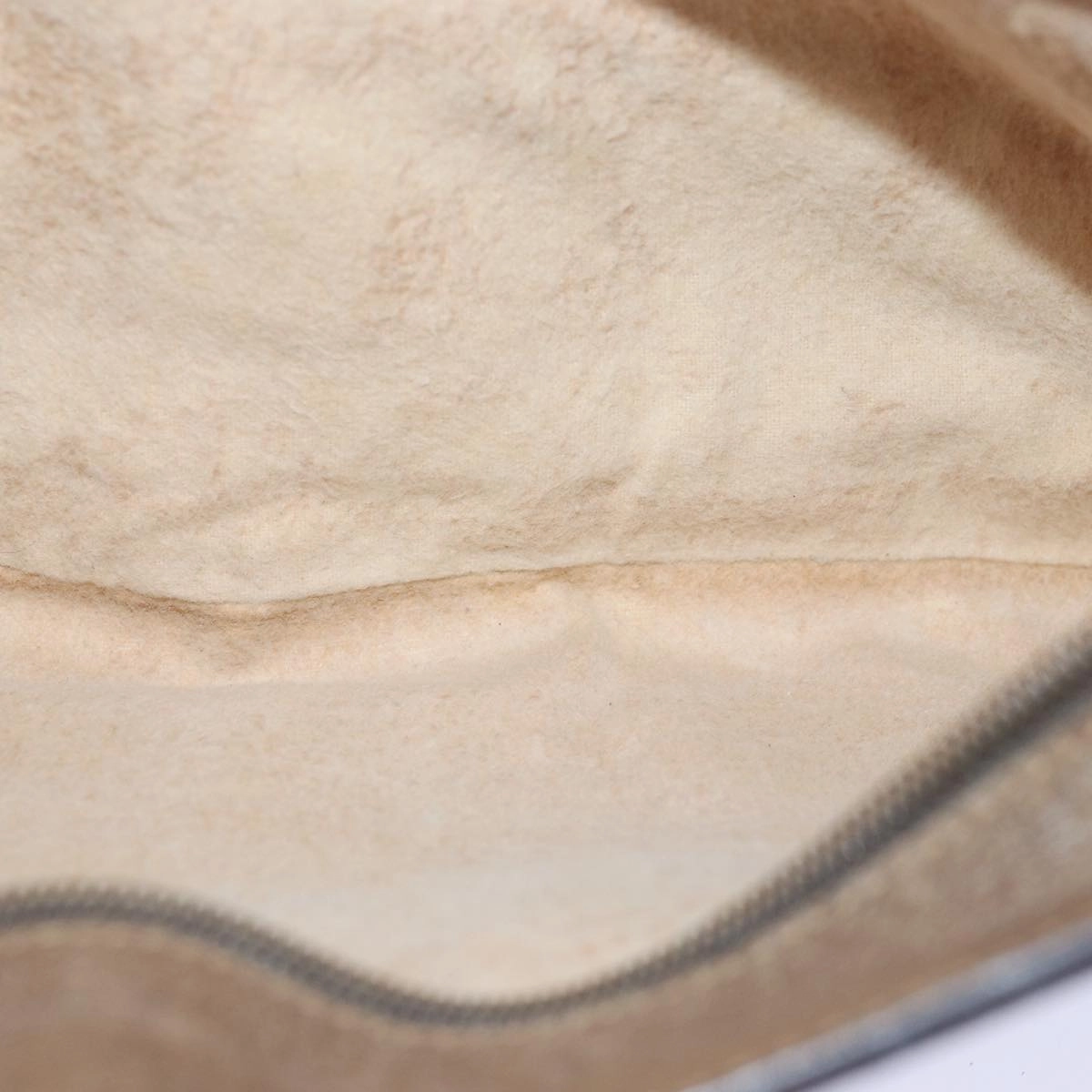 GUCCI GG Canvas Web Sherry Line Shoulder Bag PVC Leather Beige Green  83269