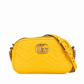 Gucci GG Marmont Leather Chain Shoulder Bag 447632