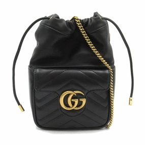 Gucci Gg Marmont  Leather Shoulder Bag ()