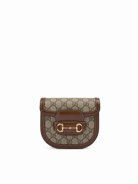 Gucci GG Monogram Horsebit 1955 Belt Women's Bag