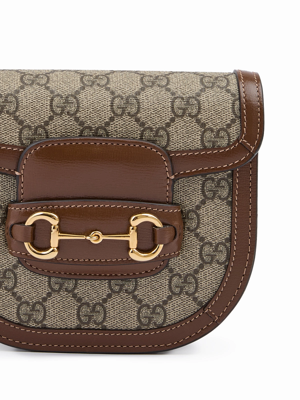 Gucci GG Monogram Horsebit 1955 Belt Women's Bag