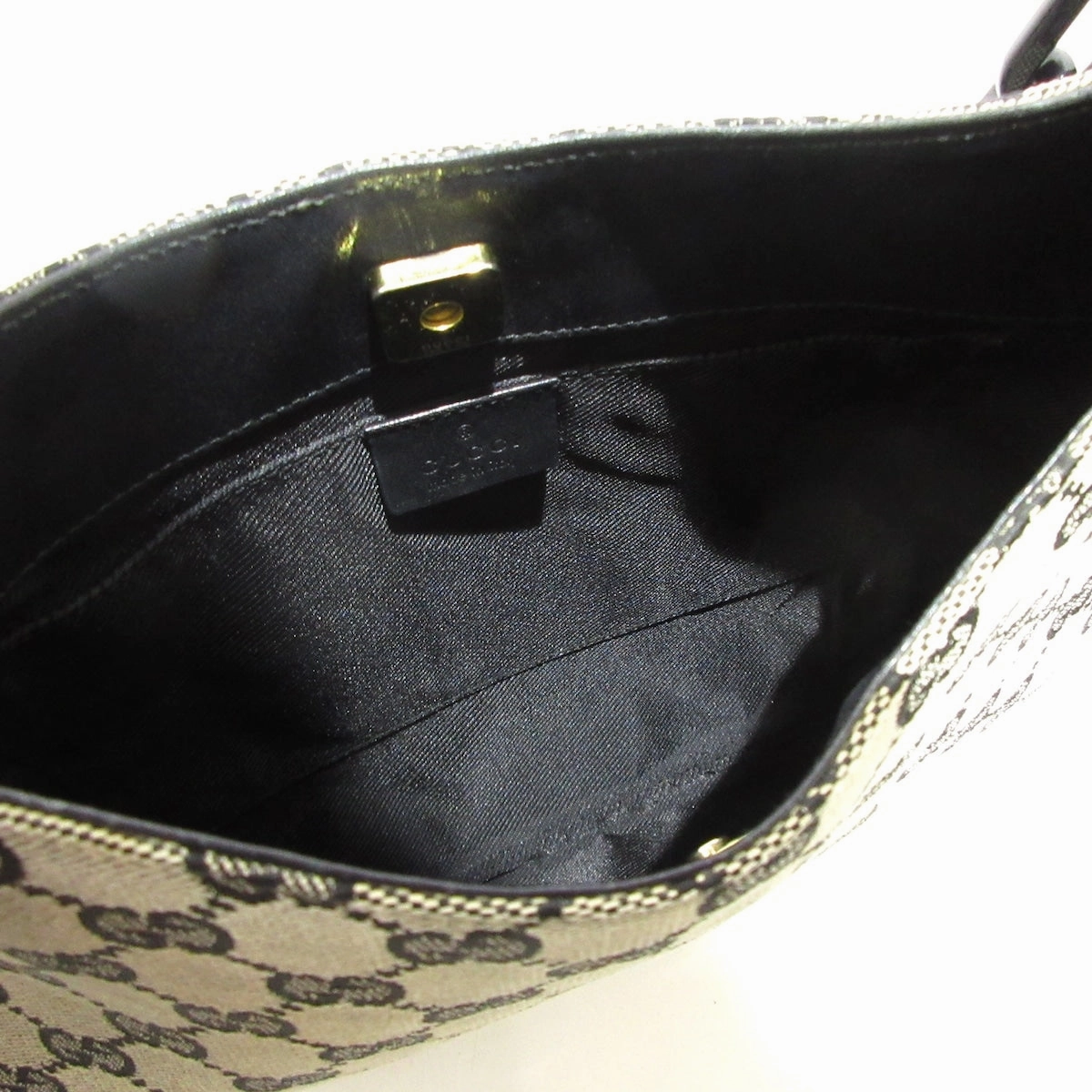 Gucci Gg Pattern  Canvas Shoulder Bag ()