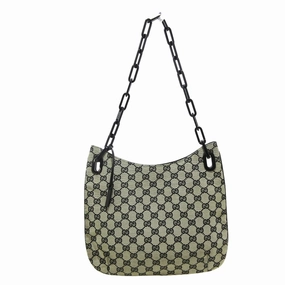 Gucci Gg Pattern  Canvas Shoulder Bag ()