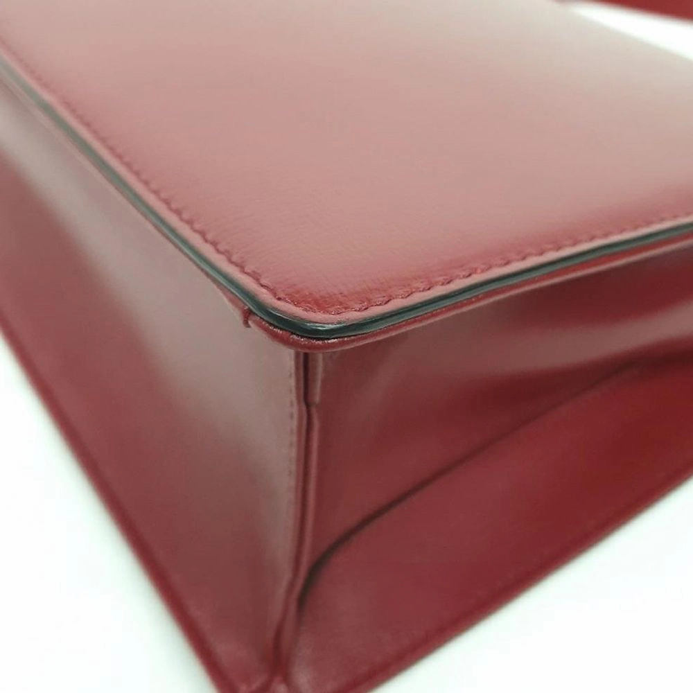 Gucci Gg Ring Leather Shoulder Bag (589471) (7994270)