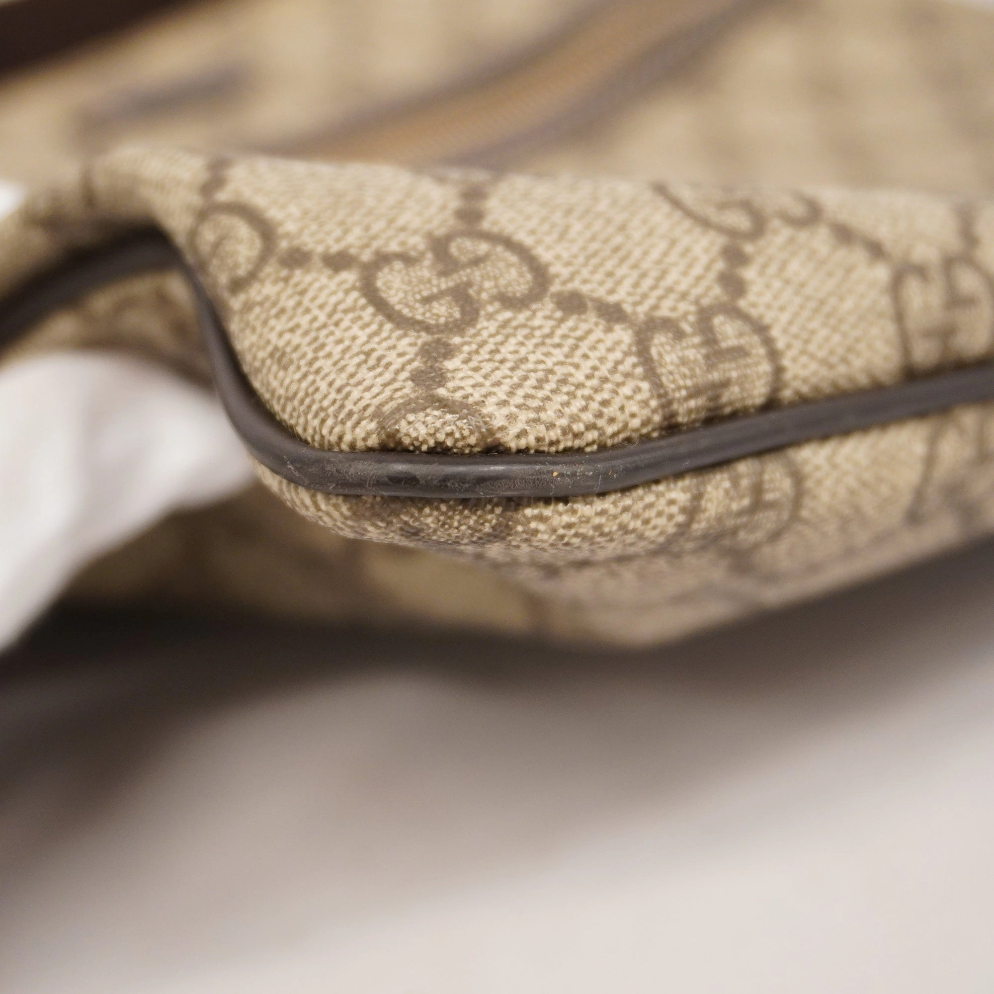 GUCCI  GG Supreme 295257 Women's Shoulder Bag Beige,Brown