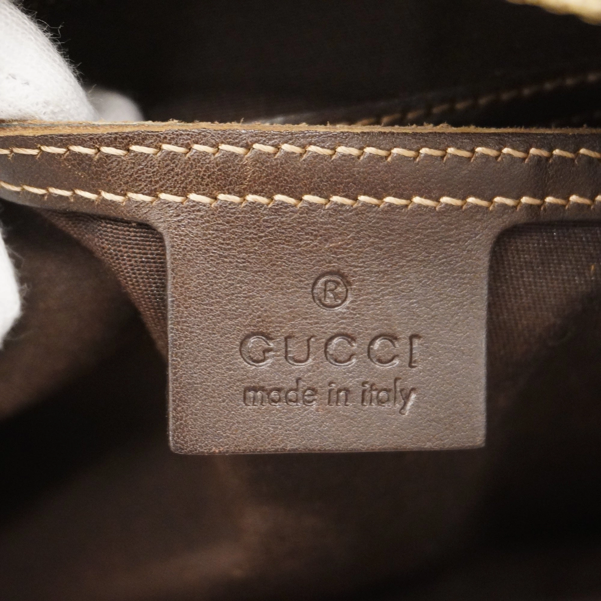 GUCCI  GG Supreme 295257 Women's Shoulder Bag Beige,Brown