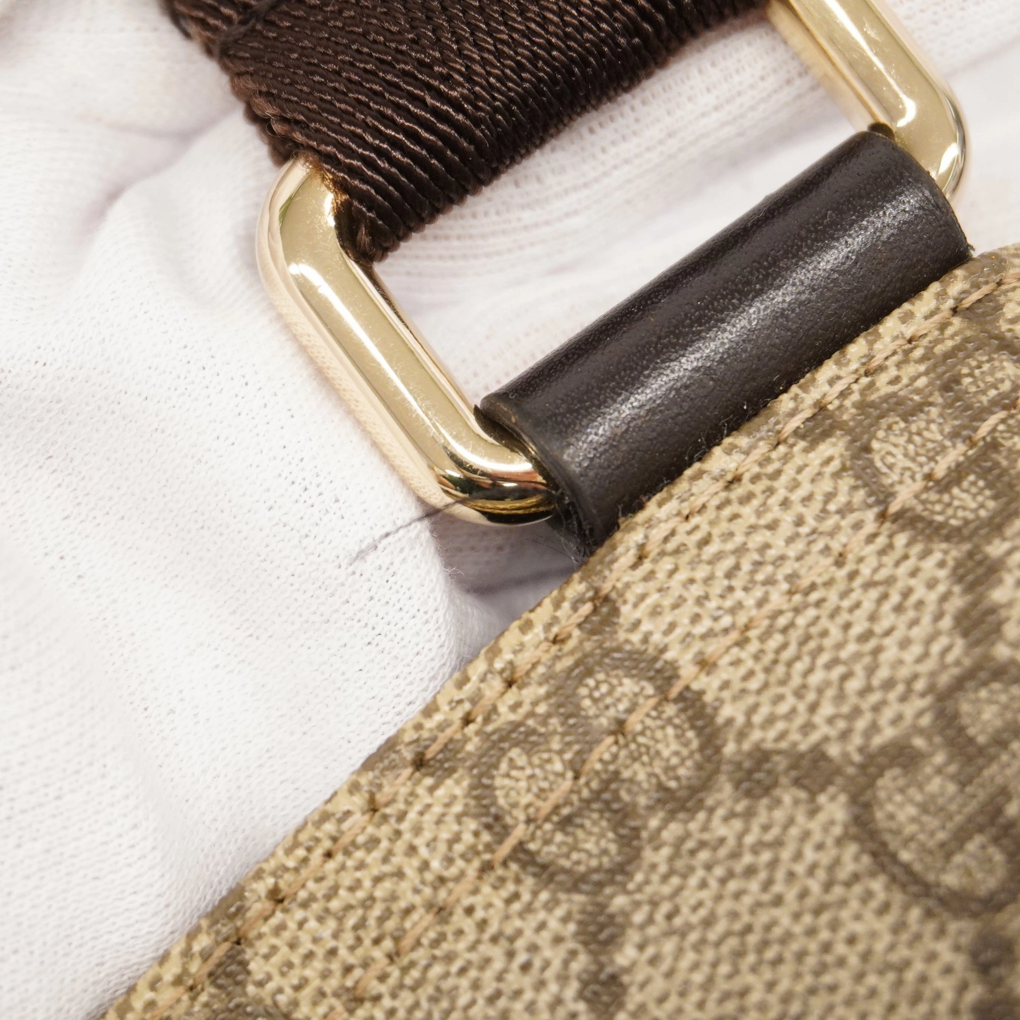 GUCCI  GG Supreme 295257 Women's Shoulder Bag Beige,Brown