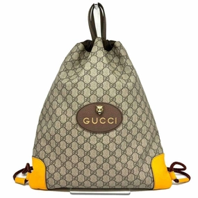 Gucci  Gg Supreme Backpack (Pre-Owned)
