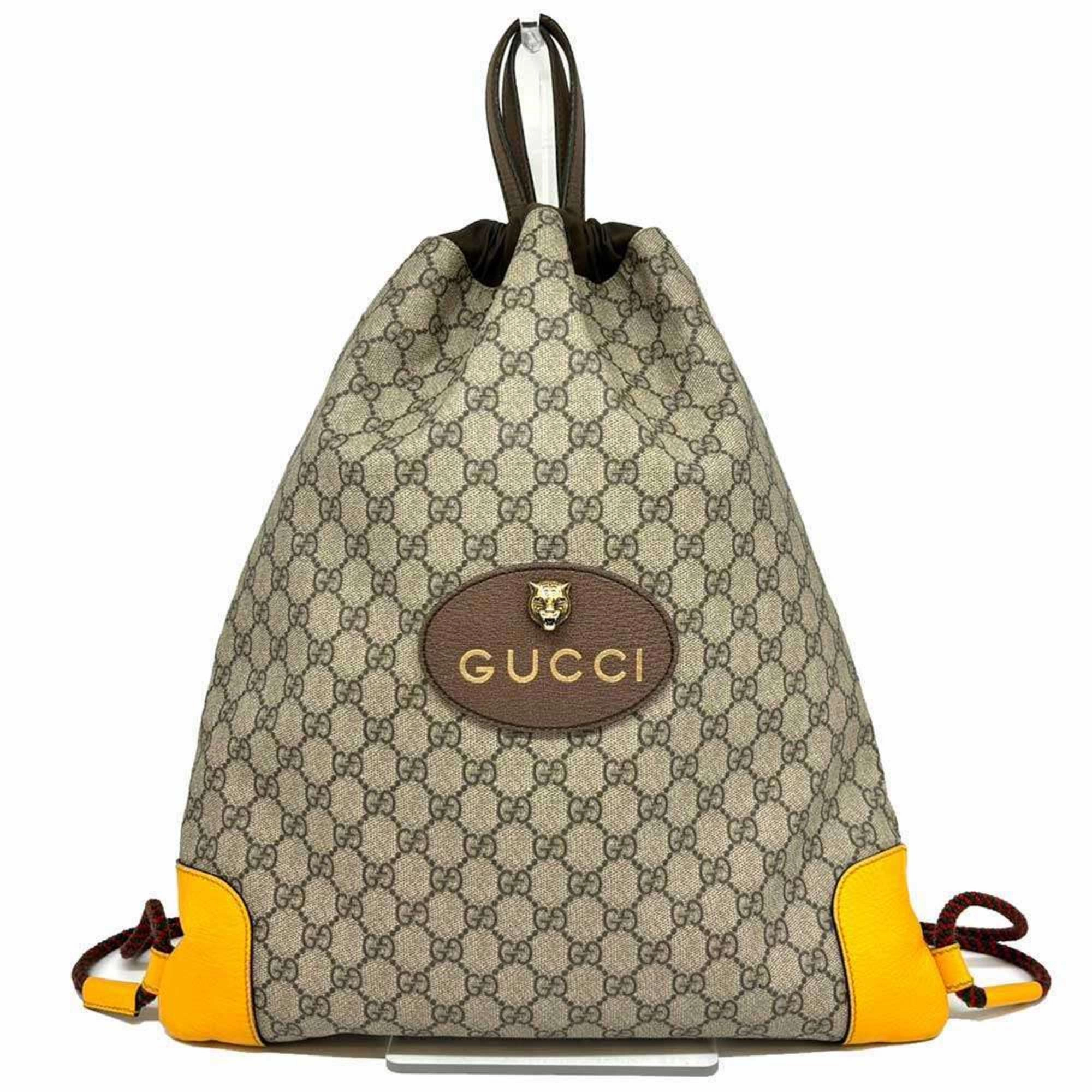Gucci  Gg Supreme Backpack (Pre-Owned)