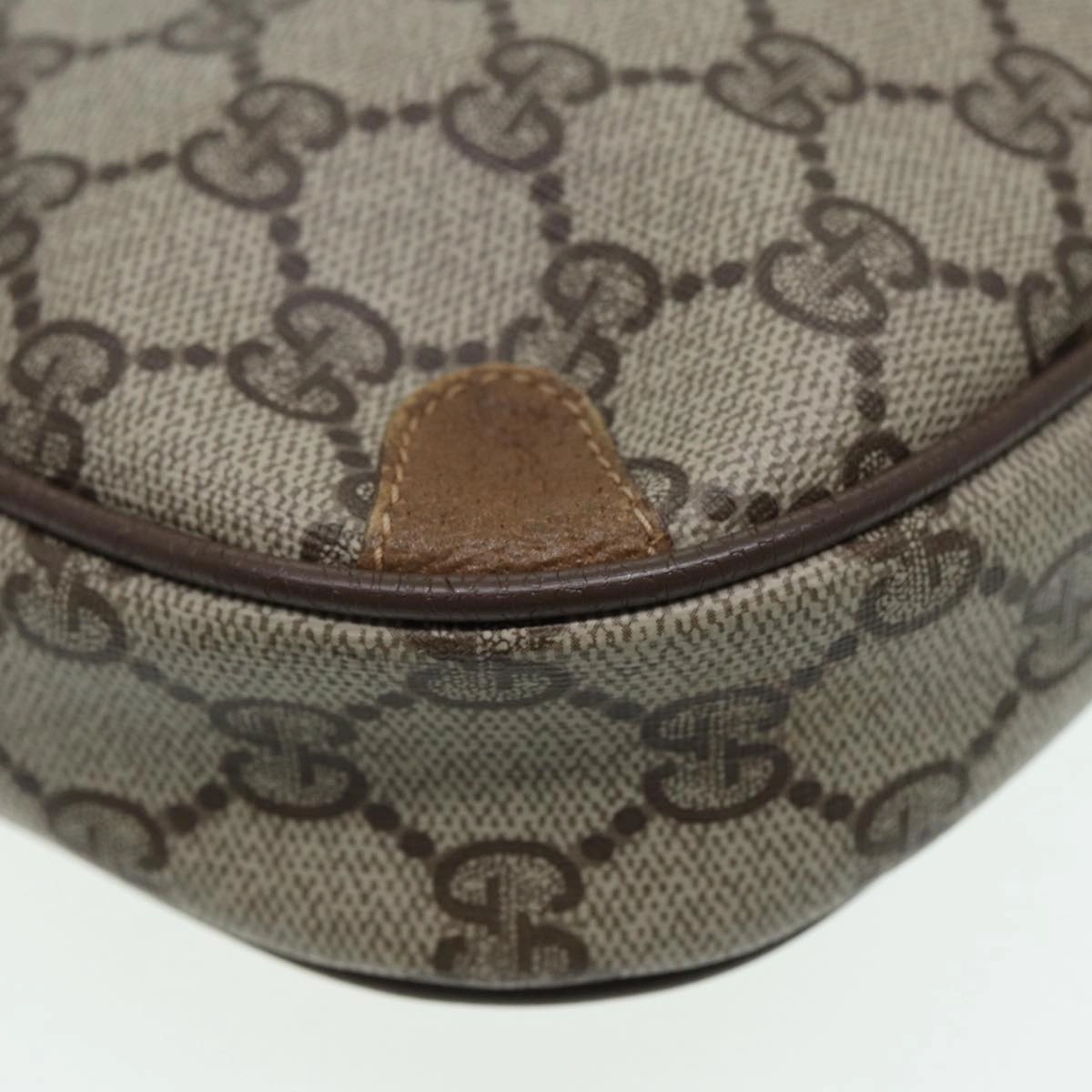 Gucci Gg Supreme Beige Canvas Shoulder Bag ()