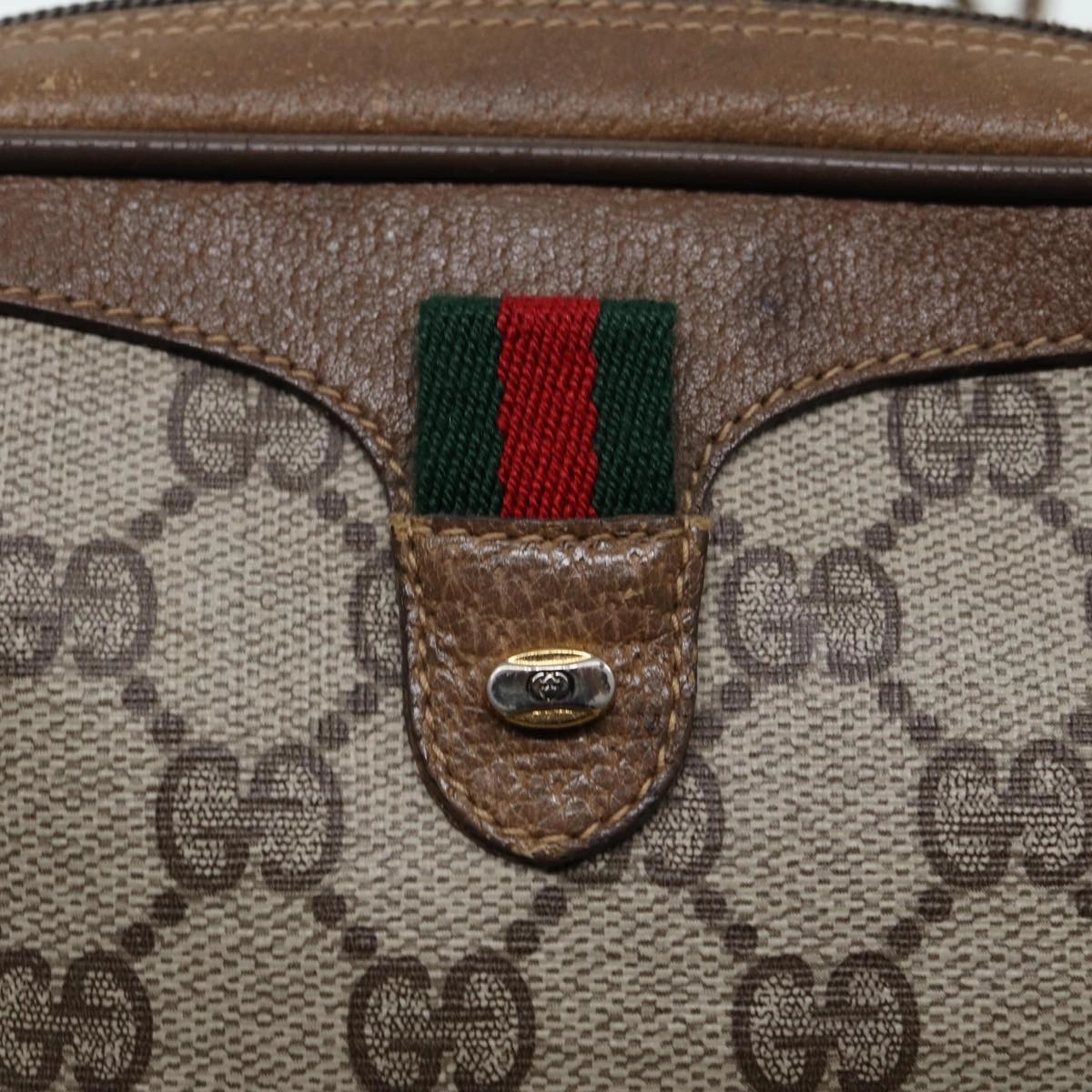 Gucci Gg Supreme Beige Canvas Shoulder Bag ()
