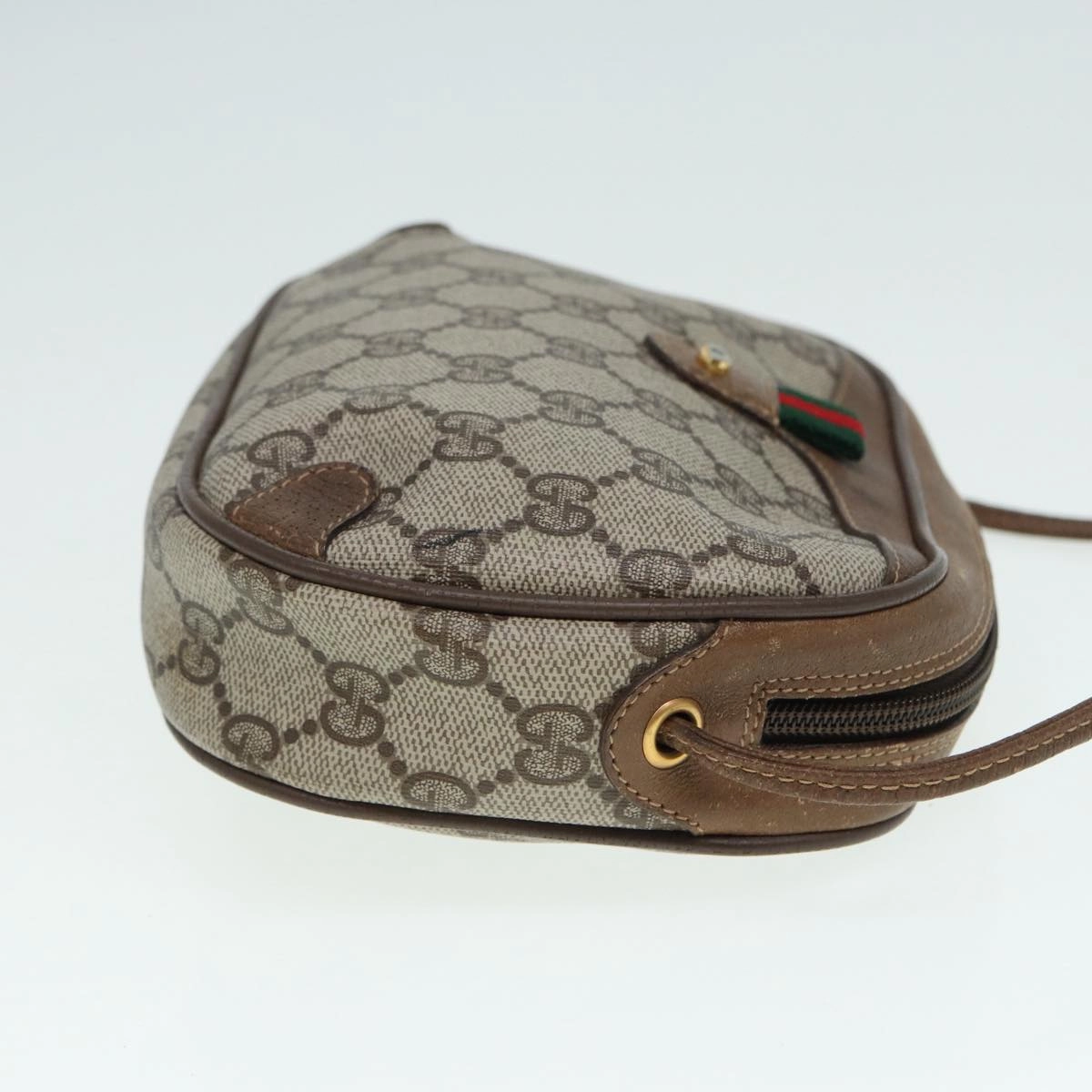 Gucci Gg Supreme Beige Canvas Shoulder Bag ()