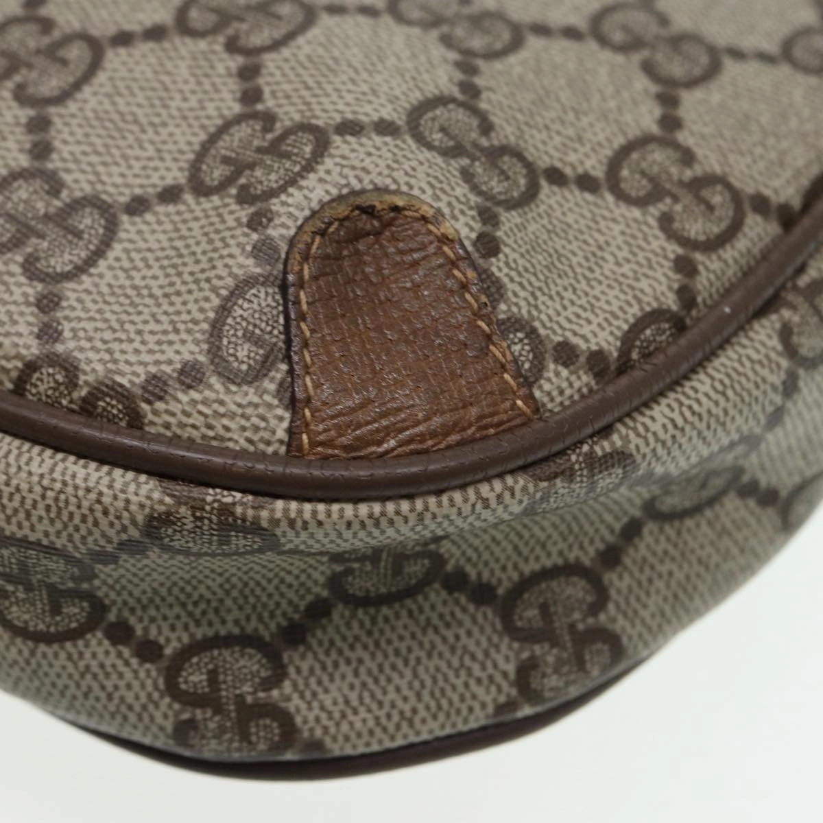 Gucci Gg Supreme Beige Canvas Shoulder Bag ()