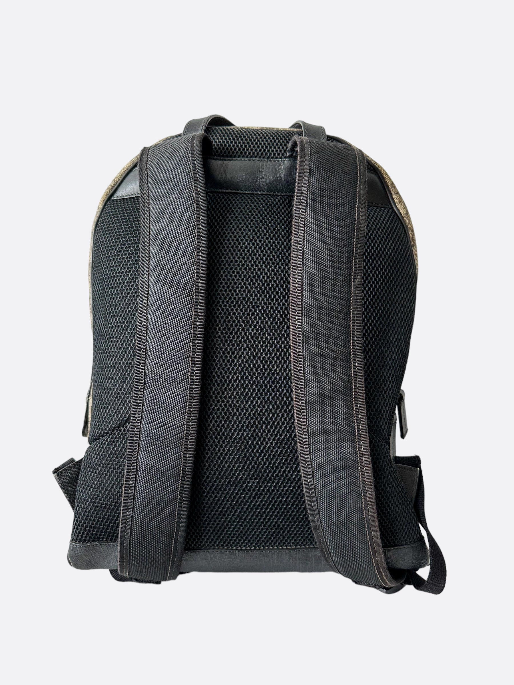 Gucci GG Supreme Brown Oblique Backpack