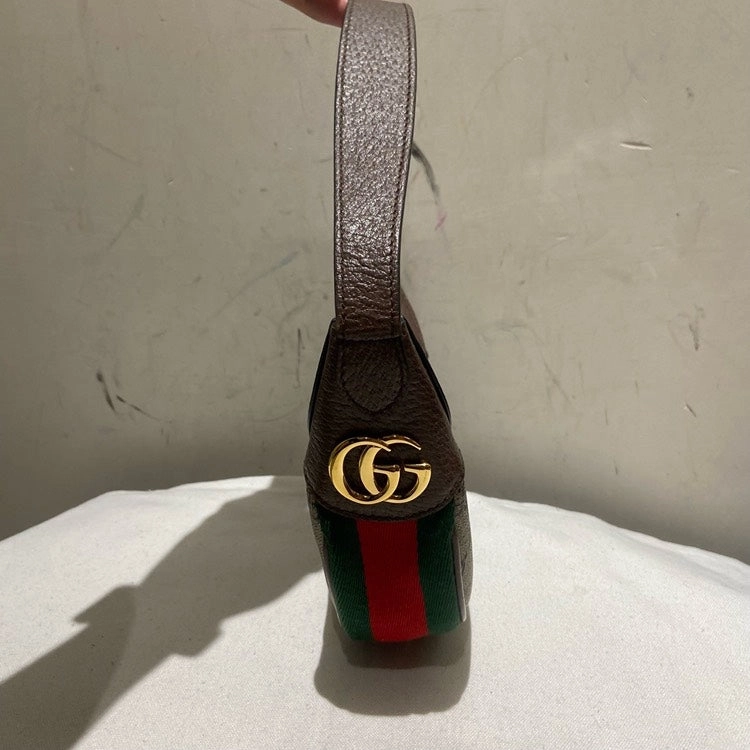 Gucci GG Supreme Brown Shoulder Bag