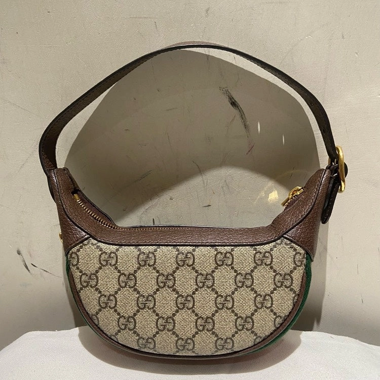 Gucci GG Supreme Brown Shoulder Bag