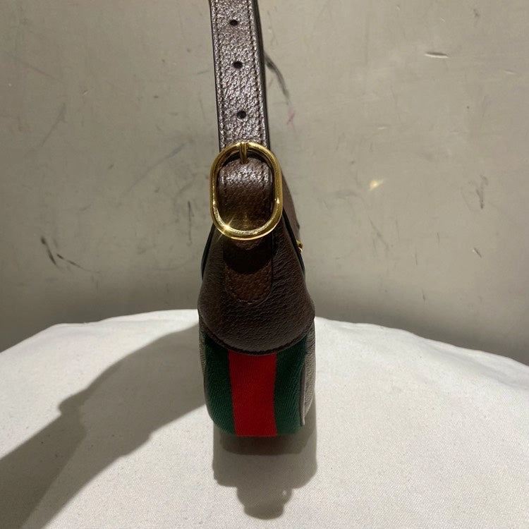 Gucci GG Supreme Brown Shoulder Bag