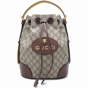 Gucci GG Supreme Canvas Leather 2Way Backpack