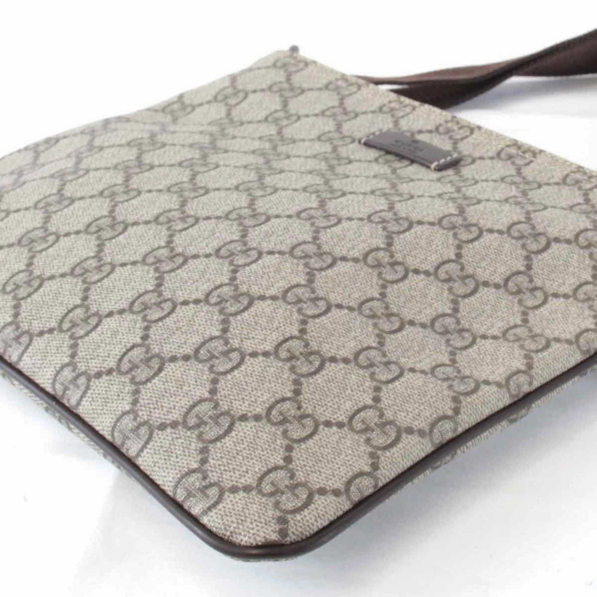 Gucci  Gg Supreme Canvas Shoulder Bag (Pre-Owned)