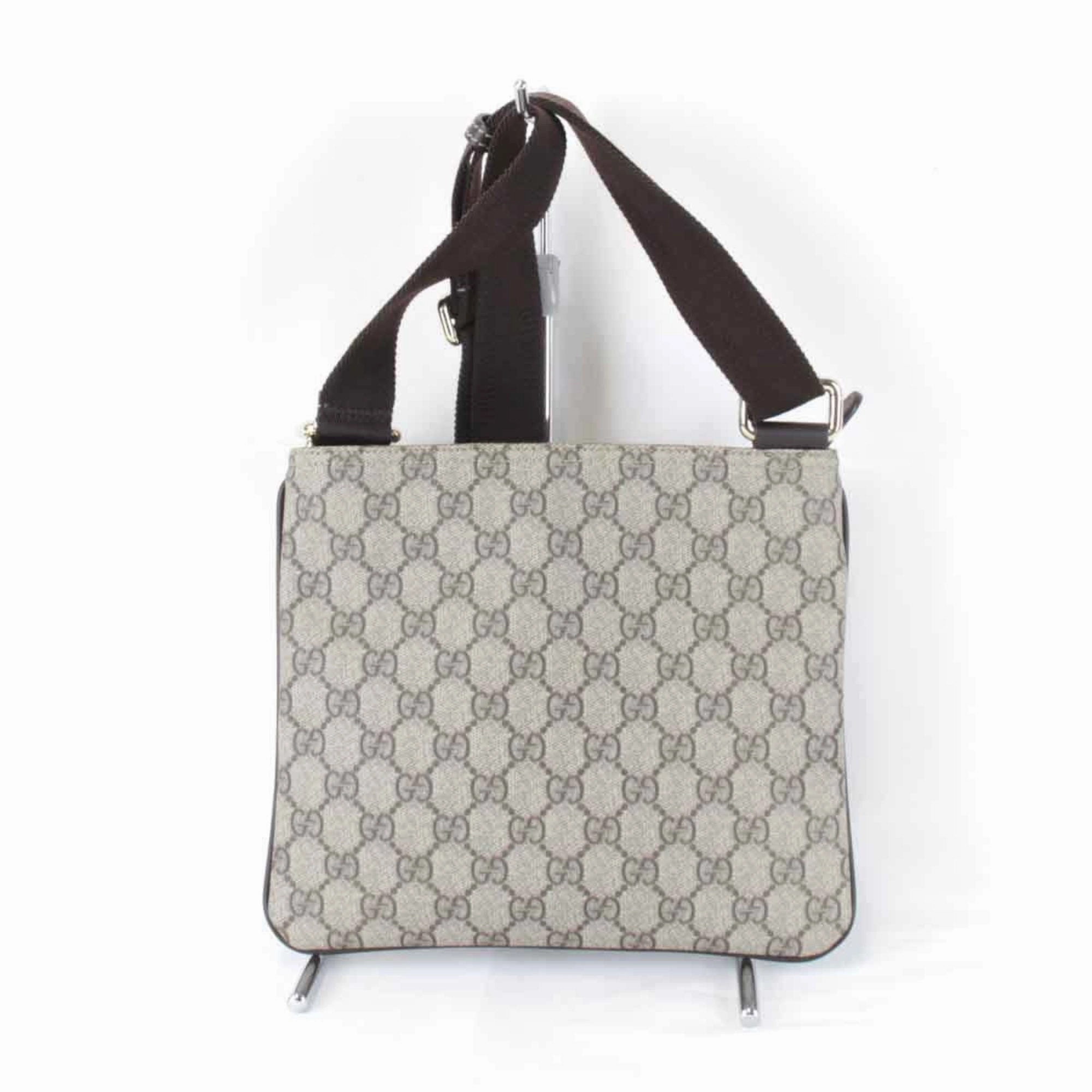 Gucci  Gg Supreme Canvas Shoulder Bag (Pre-Owned)