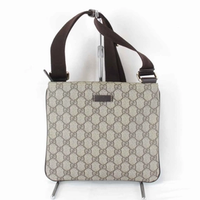 Gucci  Gg Supreme Canvas Shoulder Bag (Pre-Owned)
