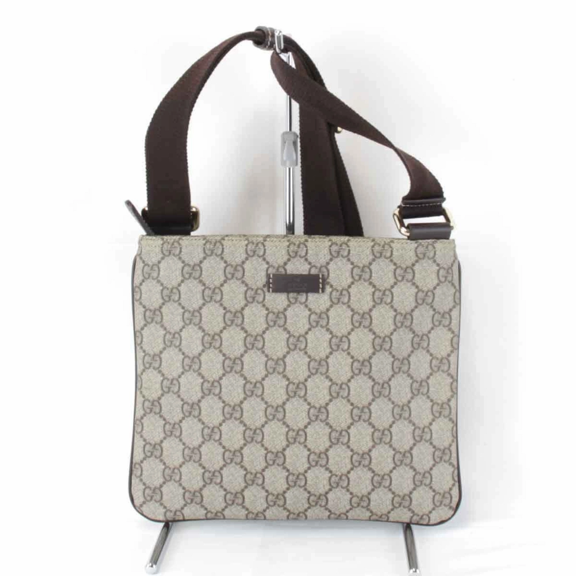 Gucci  Gg Supreme Canvas Shoulder Bag (Pre-Owned)