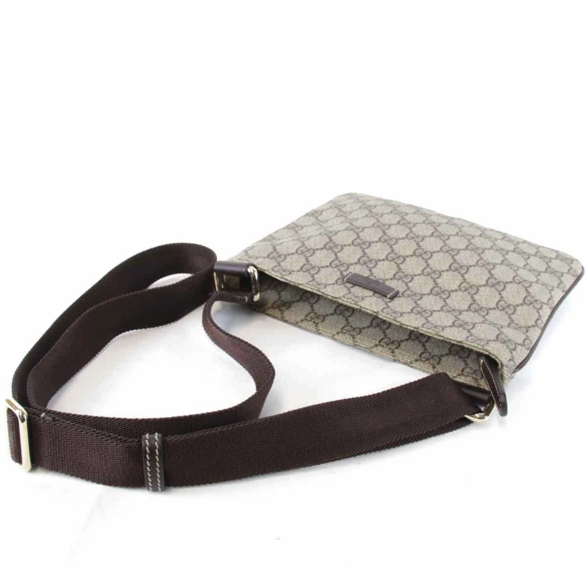 Gucci  Gg Supreme Canvas Shoulder Bag (Pre-Owned)