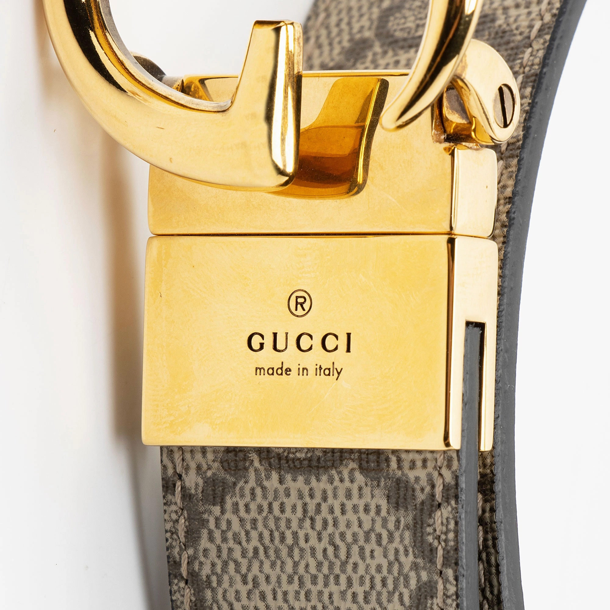 Gucci GG Supreme GG Marmont Reversible Belt