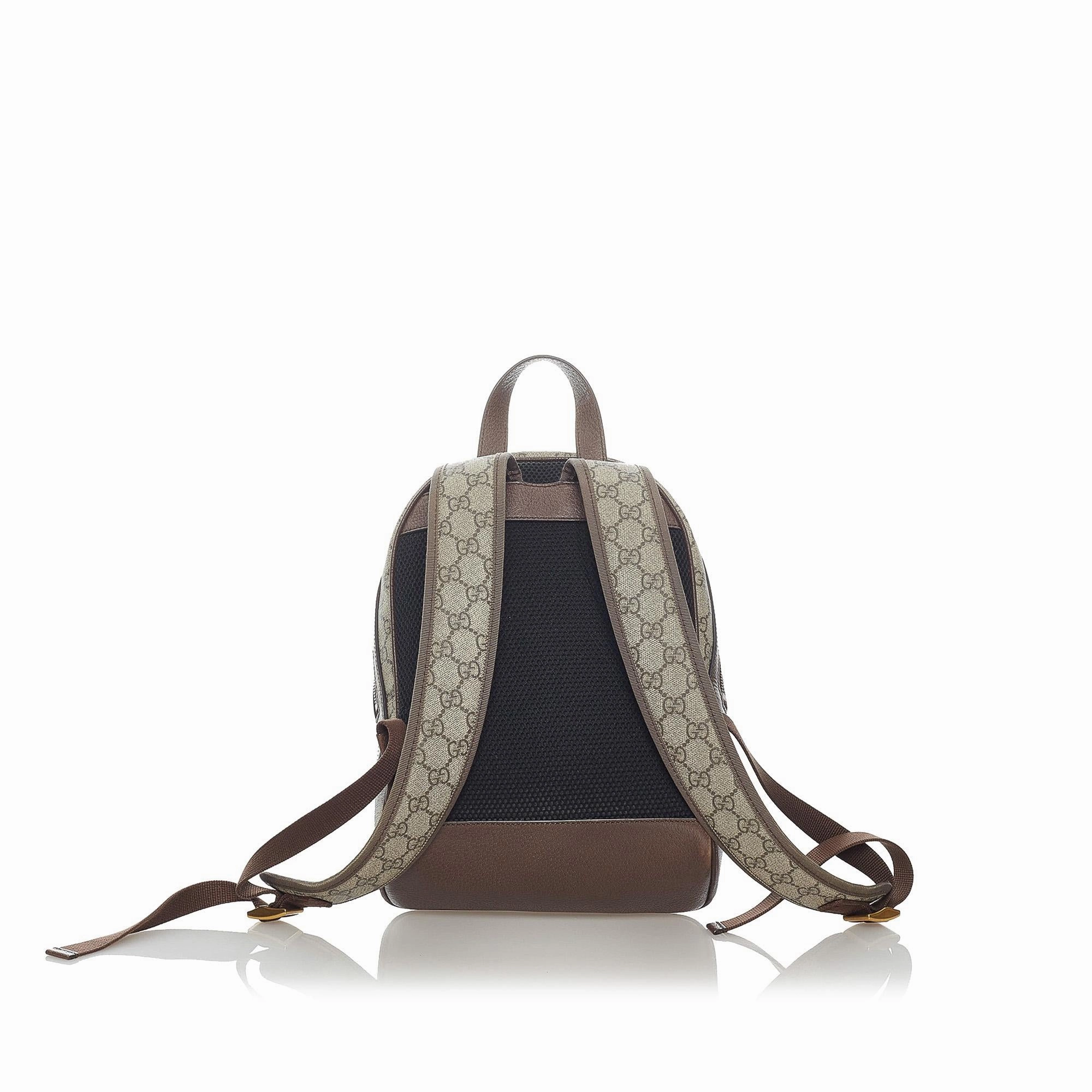 Gucci GG Supreme Ophidia Backpack (SHG-32324)