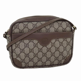 GUCCI GG Supreme Shoulder Bag PVC Beige 007 115 6423  bs14474