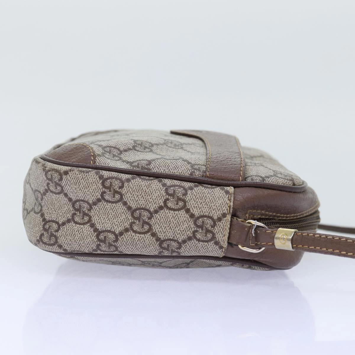 GUCCI GG Supreme Shoulder Bag PVC Beige 007 115 6423  bs14474