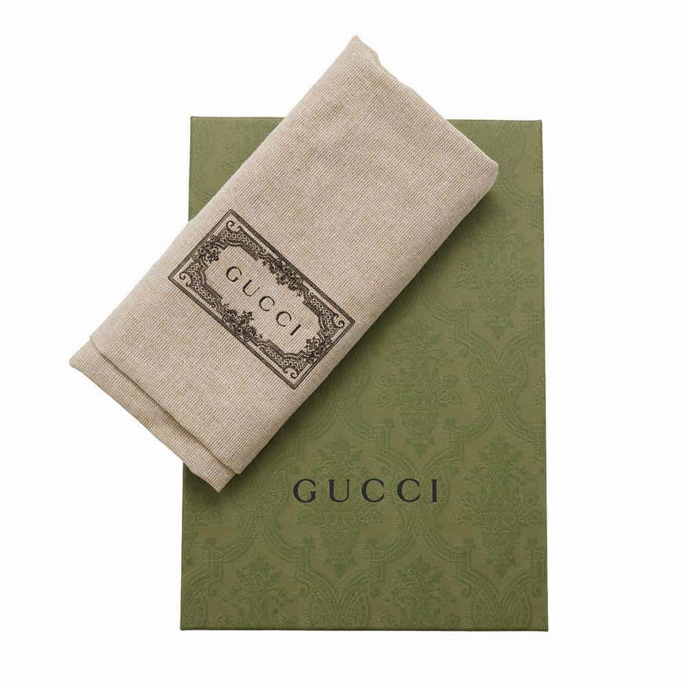 GUCCI Horsebit1955 Shoulder Bag Beige/Brown699296 PVC Leather