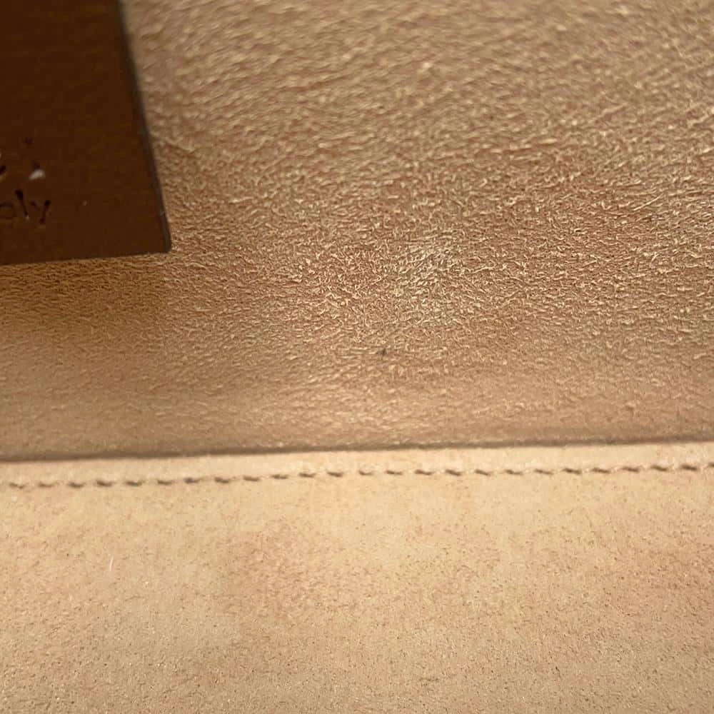 GUCCI Horsebit1955 Shoulder Bag Beige/Brown699296 PVC Leather