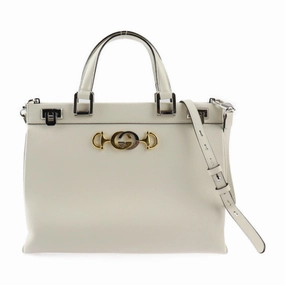 Gucci Horsebit  Leather Handbag Shoulder Bag Tote Bag (Pre-Owned)