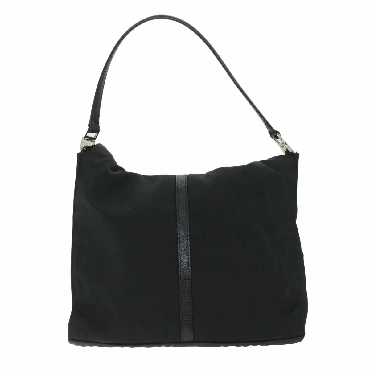 GUCCI Jackie Shoulder Bag Nylon Canvas Black 001 3355  ep1965
