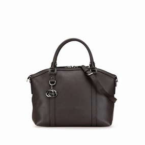 Gucci Leather 2WAY Handbag Shoulder Bag