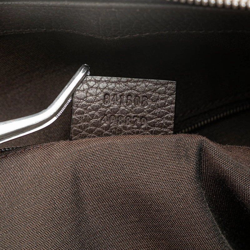 Gucci Leather 2WAY Handbag Shoulder Bag