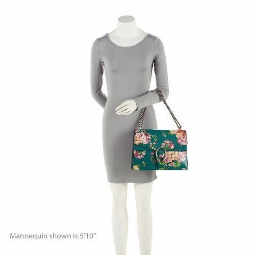 Gucci Leather Blooms Dionysus Medium Shoulder Bag (SHF-9xzCQT)