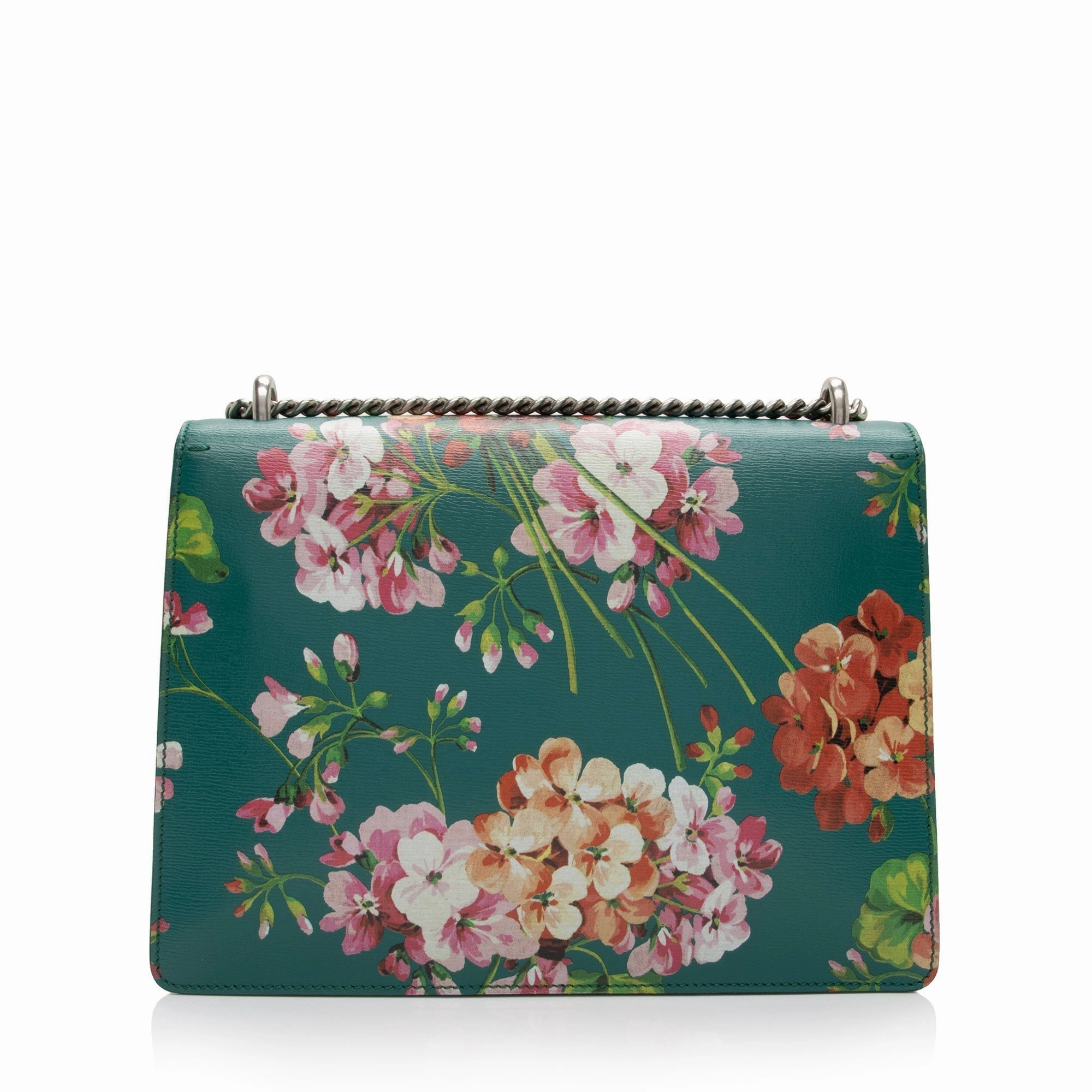 Gucci Leather Blooms Dionysus Medium Shoulder Bag (SHF-9xzCQT)