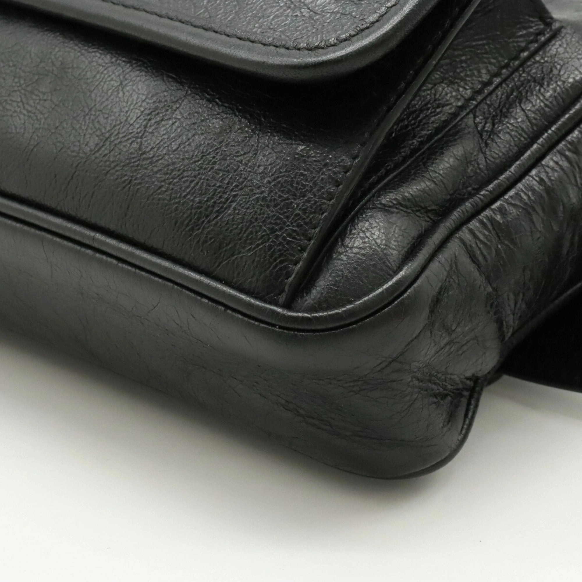 Gucci Leather Clutch Bag Fanny Pack Sling Bag (Pre-Owned)