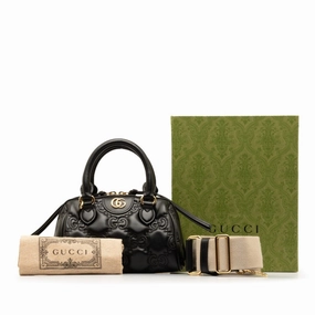 Gucci  Leather Handbag Shoulder Bag (Pre-Owned)